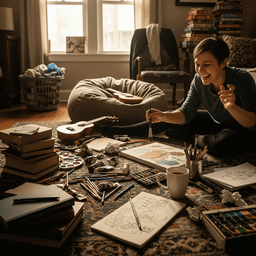 Delightful Disarray: Embracing the Undefined Realm of Joy and Chaos