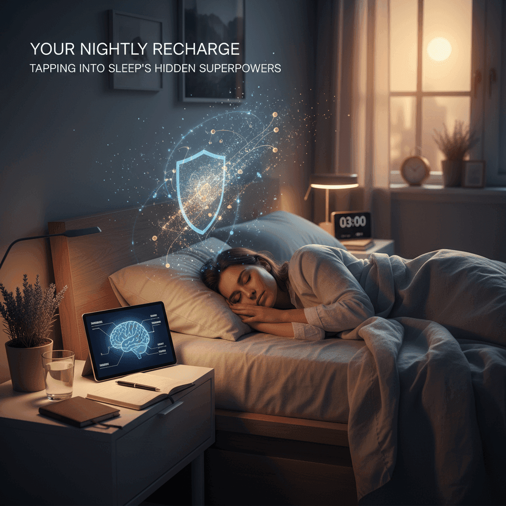 Harnessing Sleep's Hidden Power: Beyond Just Resting Your Body