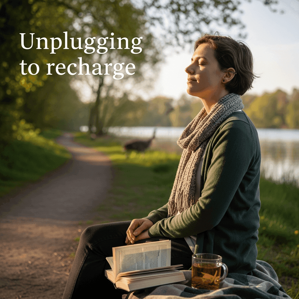 Unplug to Recharge: Finding Your Calm in a Noisy World