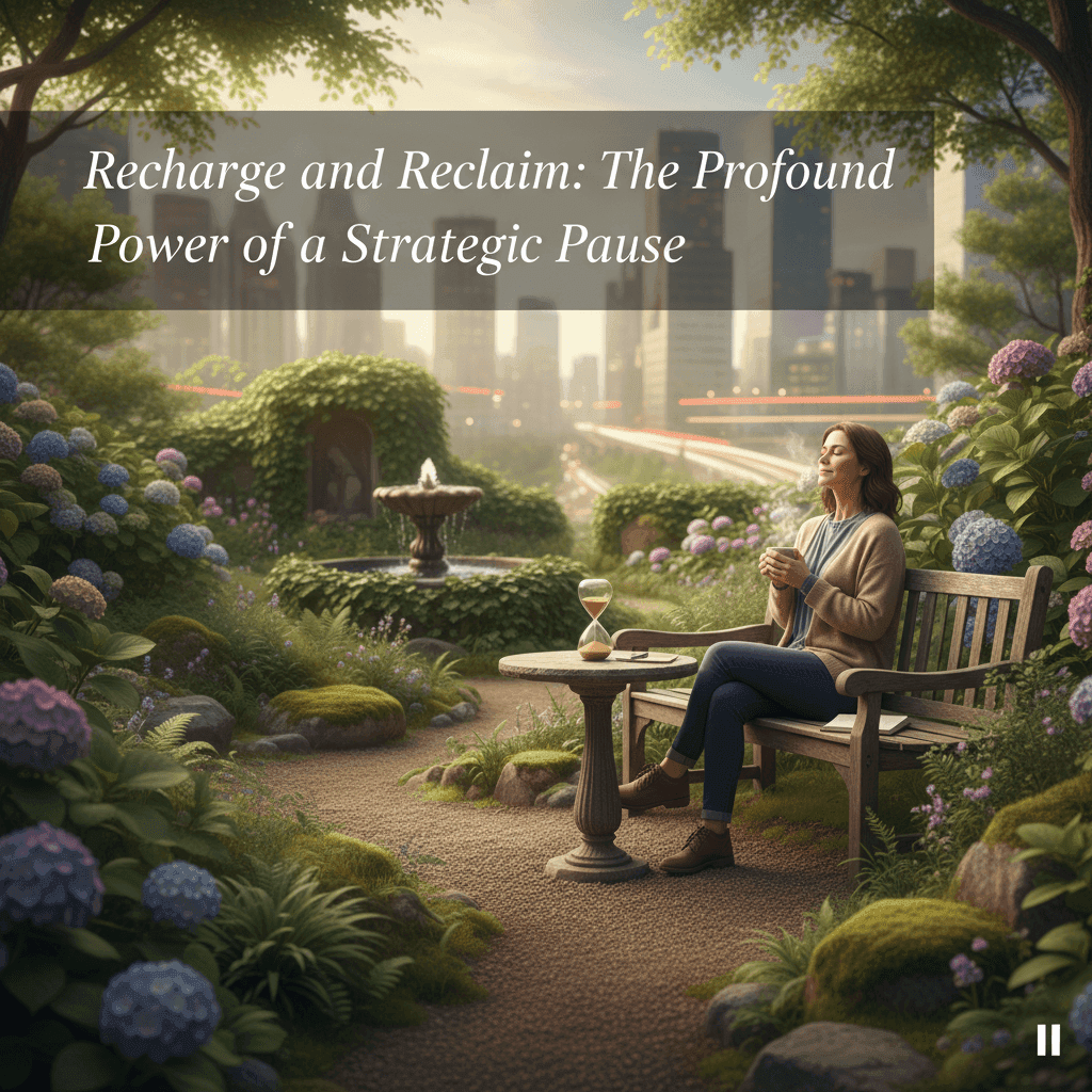 Recharge and Reclaim: The Profound Power of a Strategic Pause