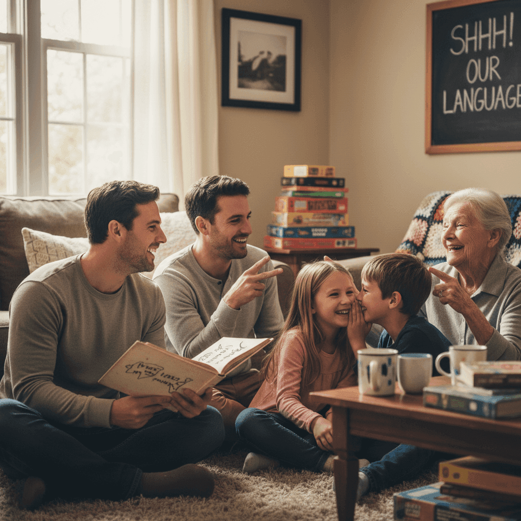 Shhh! Our Family's Secret Language: A Code of Love & Laughter