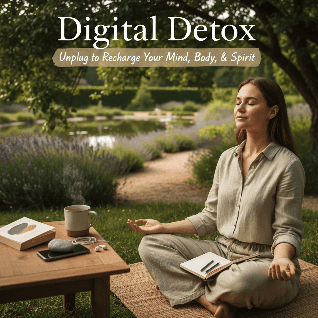 Digital Detox: Unplug to Recharge Your Mind, Body, & Spirit