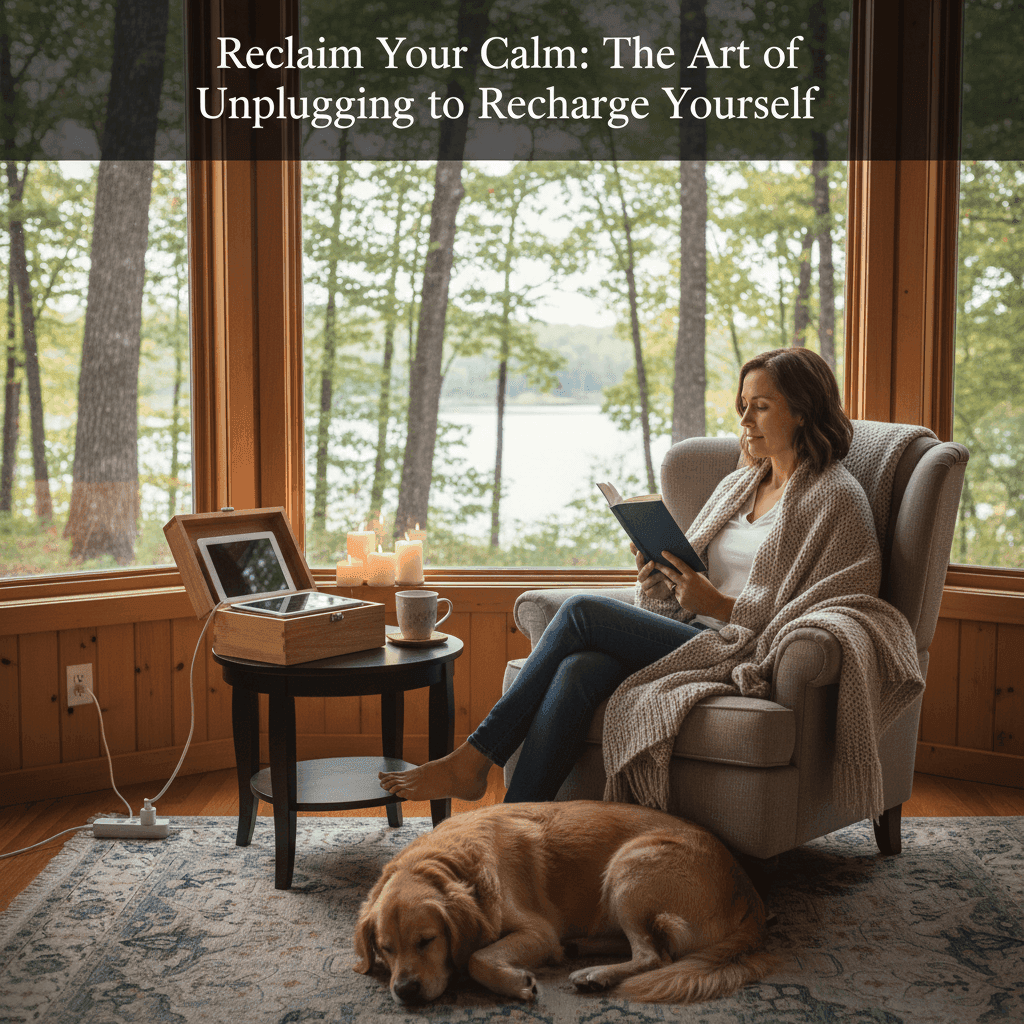 Reclaim Your Calm: The Art of Unplugging to Recharge Yourself