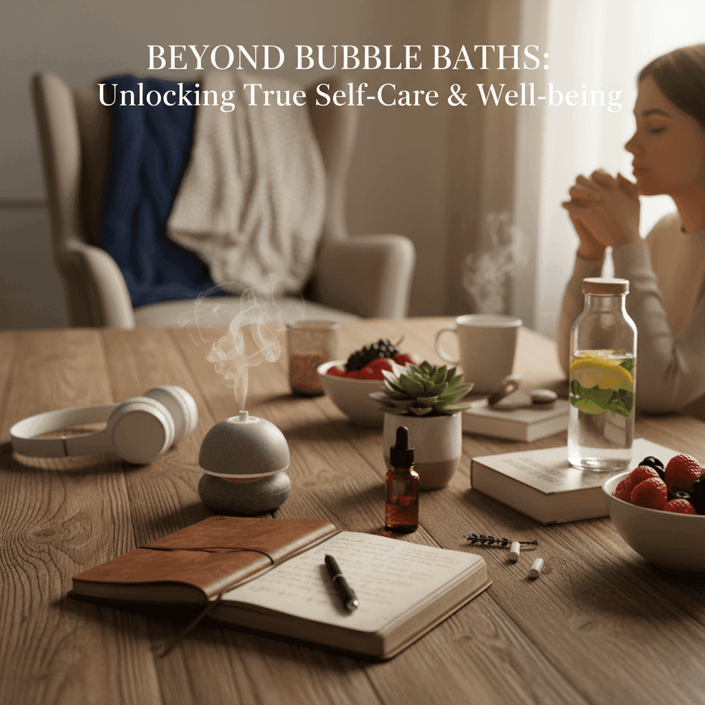 Beyond Bubble Baths: Unlocking True Self-Care & Well-being