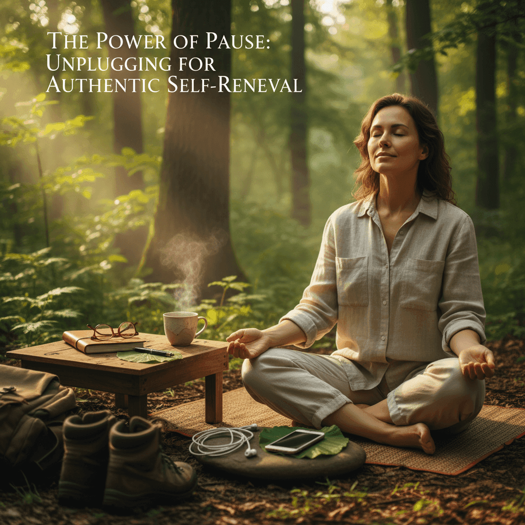 The Power of Pause: Unplugging for Authentic Self-Renewal