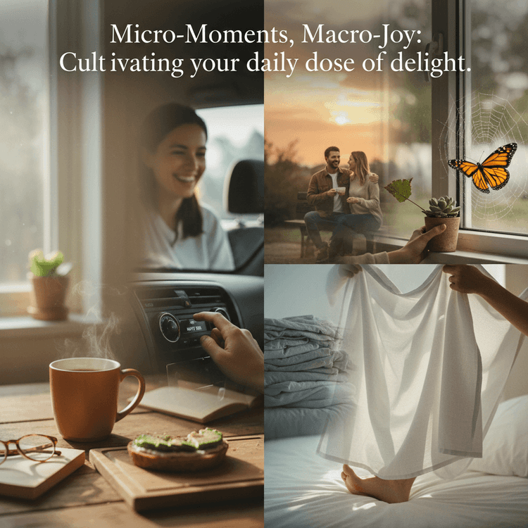 Micro-Moments, Macro-Joy: Cultivating your daily dose of delight.