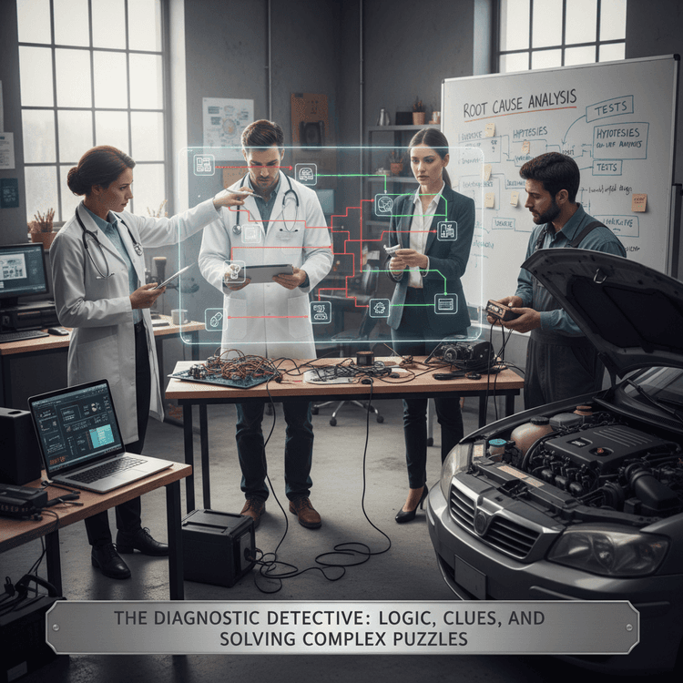 The Diagnostic Detective: Logic, Clues, and Solving Complex Puzzles