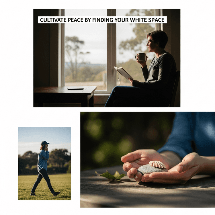 Beyond Busy: Cultivate Peace by Finding Your White Space