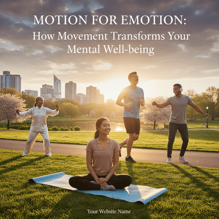 Motion for Emotion: How Movement Transforms Your Mental Well-being