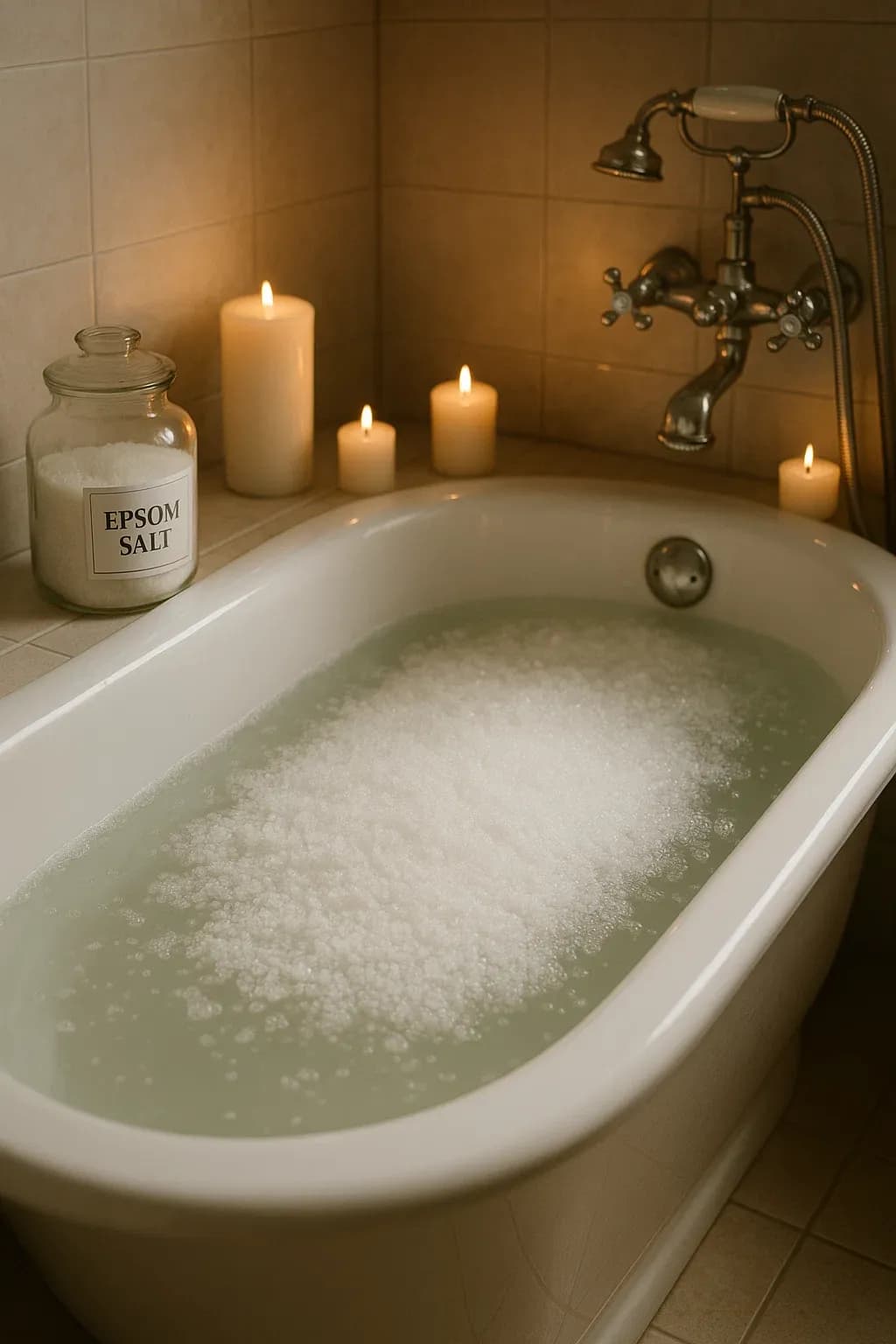 Physical Benefits of Epsom Salt Baths