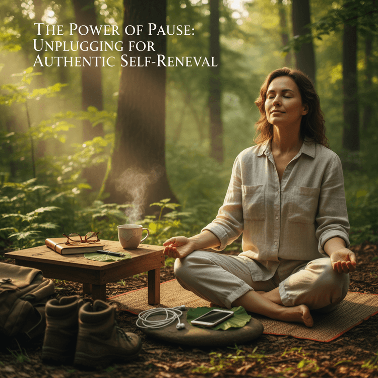 The Power of Pause: Unplugging for Authentic Self-Renewal